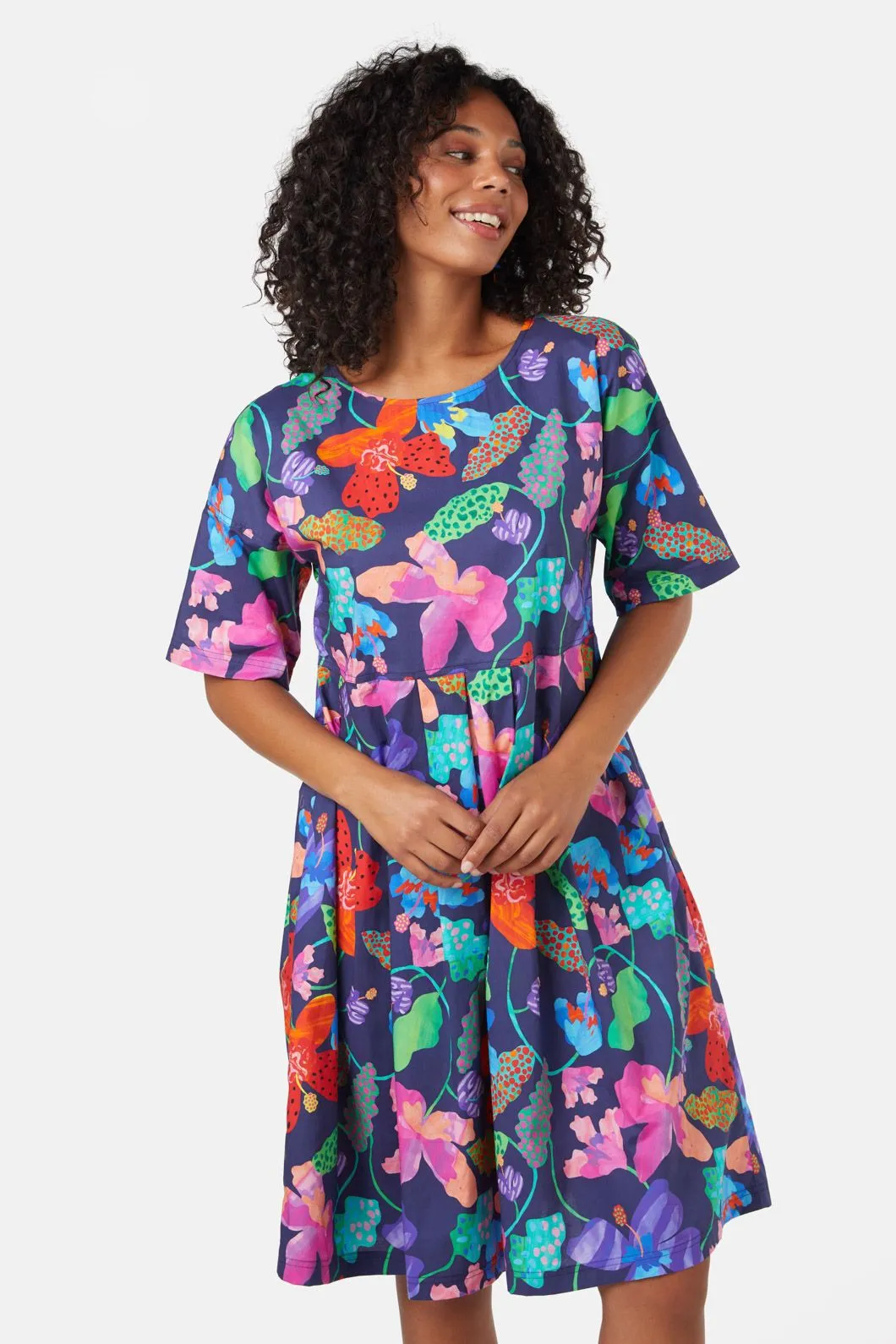 Trippy Flowers Sadie Dress sold by gorman product image thumbnail 5