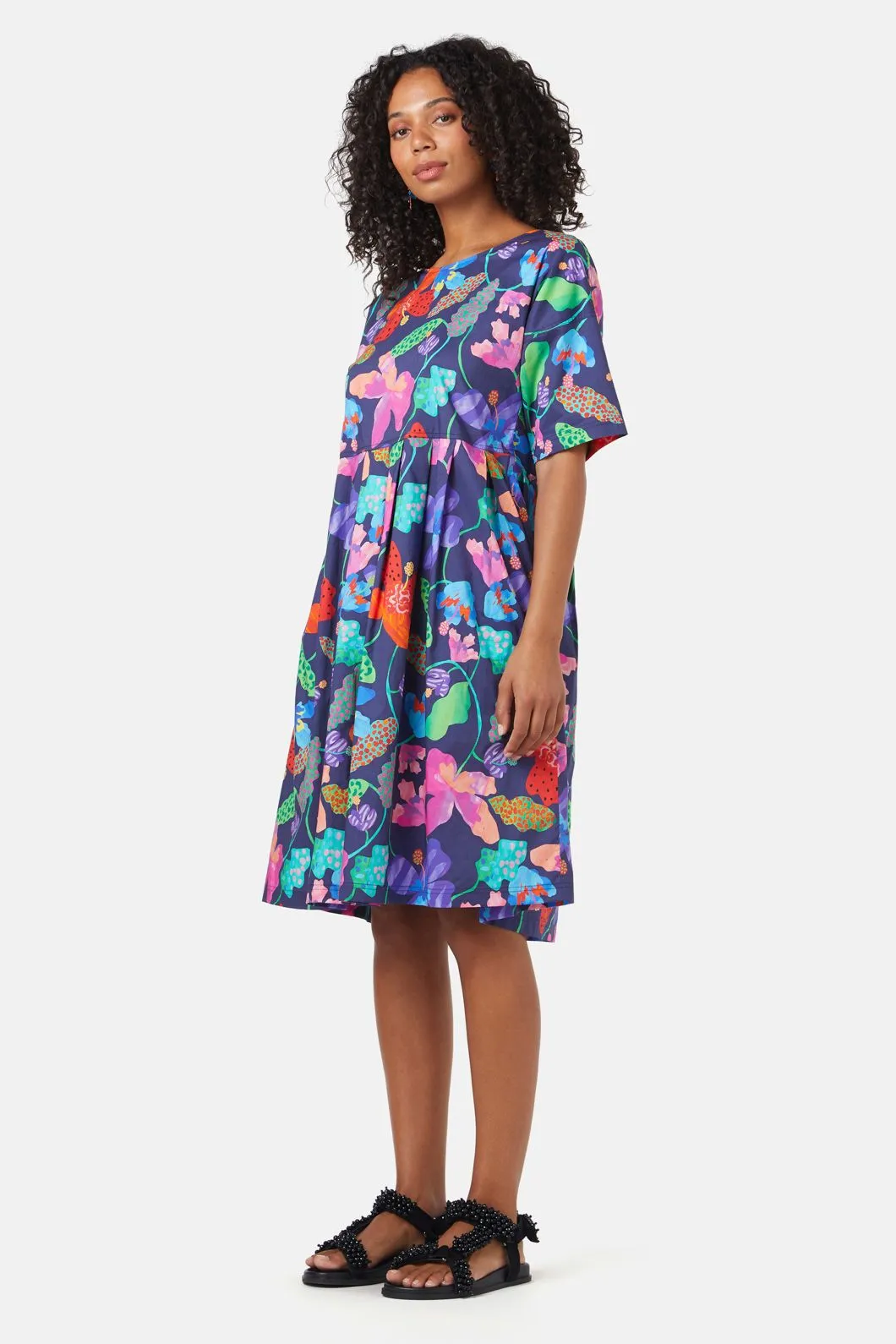 Trippy Flowers Sadie Dress sold by gorman product image thumbnail 3