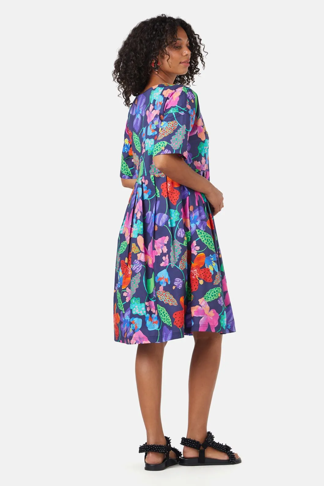 Trippy Flowers Sadie Dress sold by gorman product image thumbnail 4