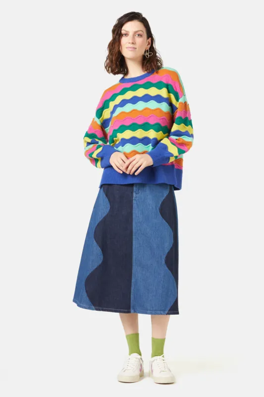 Catching Rainbows Jumper sold by gorman