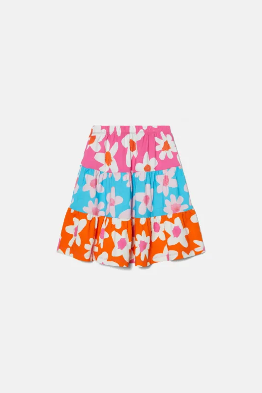 Daisy Daze Spliced Skirt sold by gorman