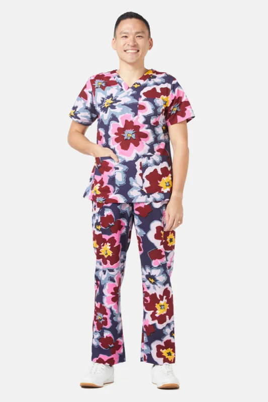June Bloom Scrub Set sold by gorman