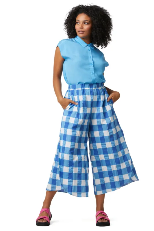 Sophia Check Culotte sold by gorman