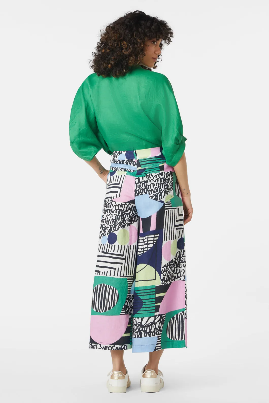 Maxi Hoops Linen Culotte sold by gorman product image thumbnail 4