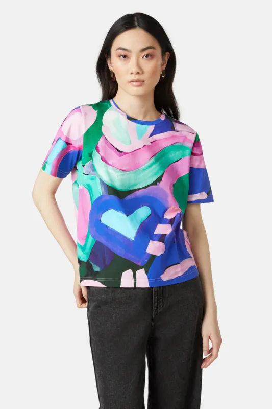 Abstract Palette Tee sold by gorman