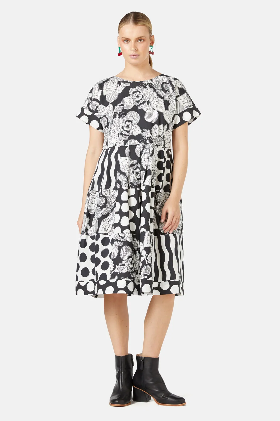 Seeing Spots Patchwork Dress sold by gorman