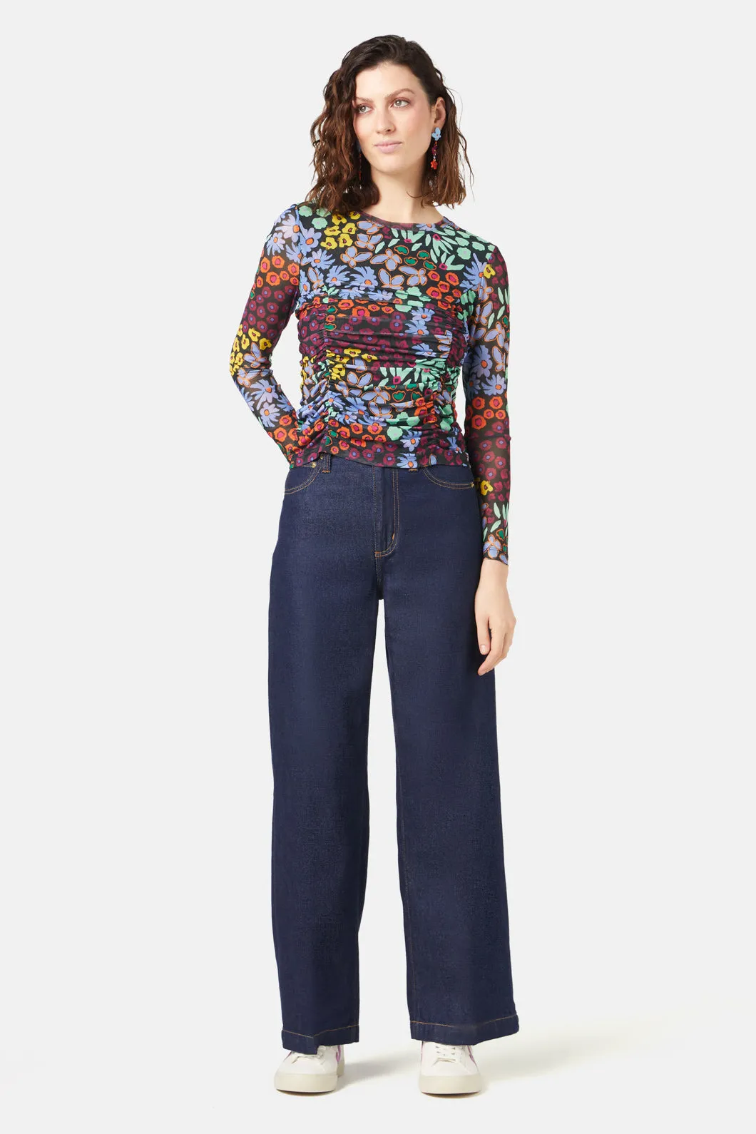 Flower Shower Mesh Top sold by gorman product image thumbnail 2