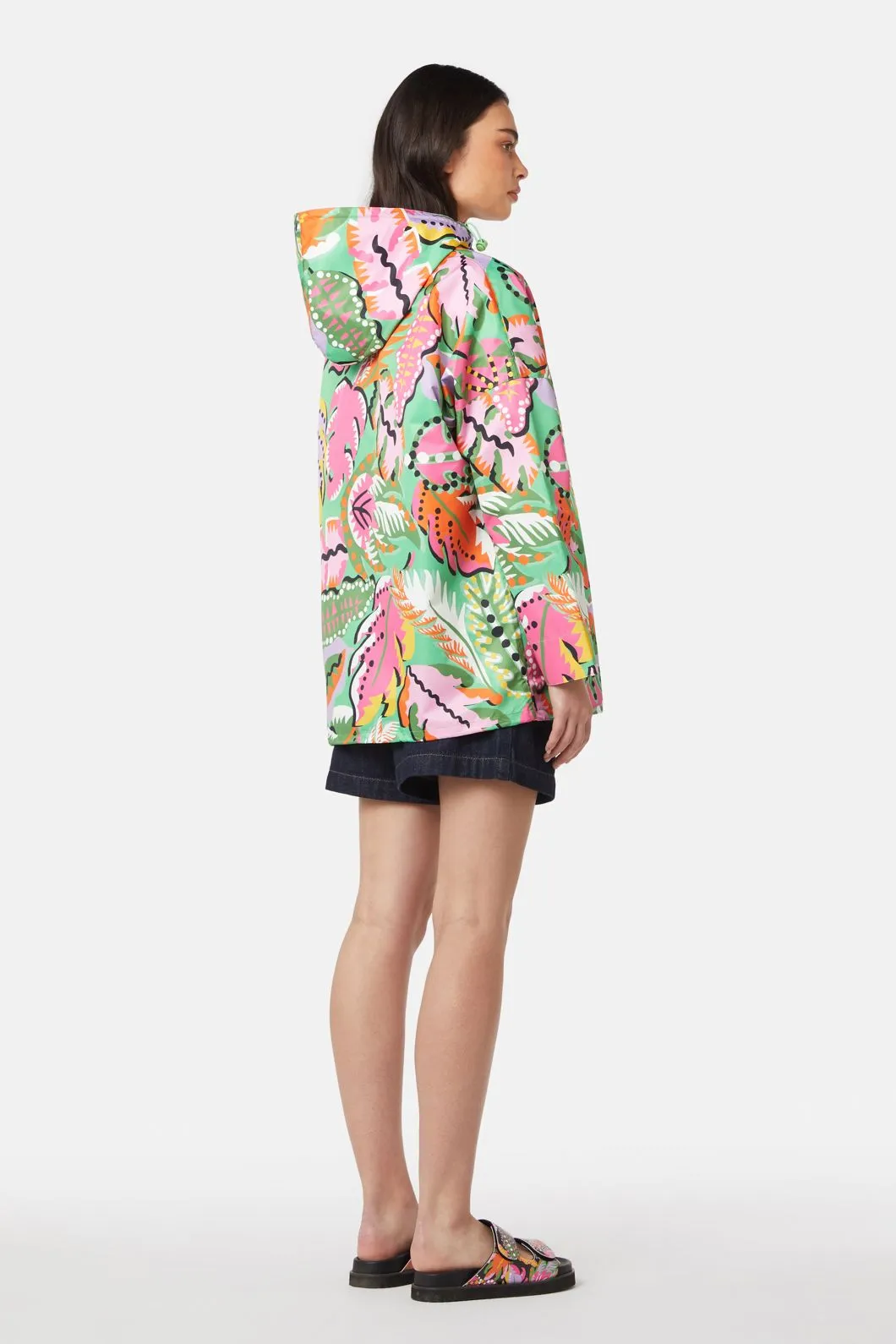 Tropical Leaves Raincoat sold by gorman product image thumbnail 4