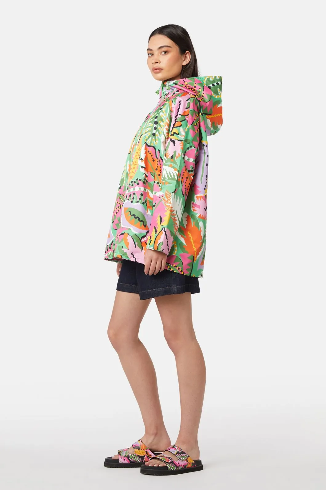 Tropical Leaves Raincoat sold by gorman product image thumbnail 3