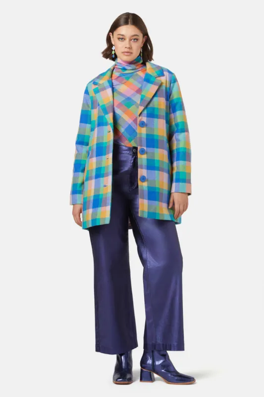 Marley Check Coat sold by gorman