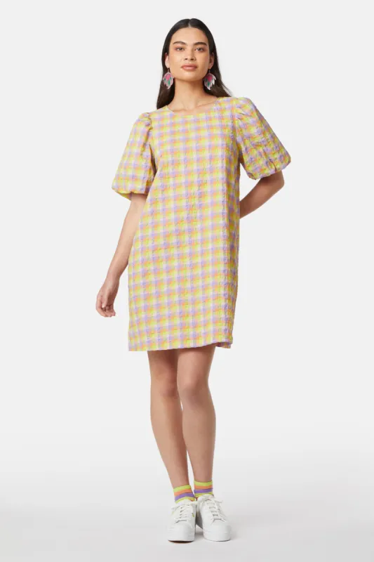 Macy Seersucker Dress made by gorman