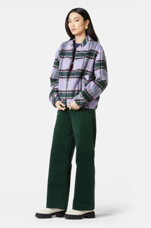 Lucy Check Bomber Jacket sold by gorman