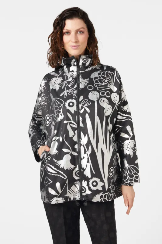 Winter Waratah Glitter Raincoat sold by gorman