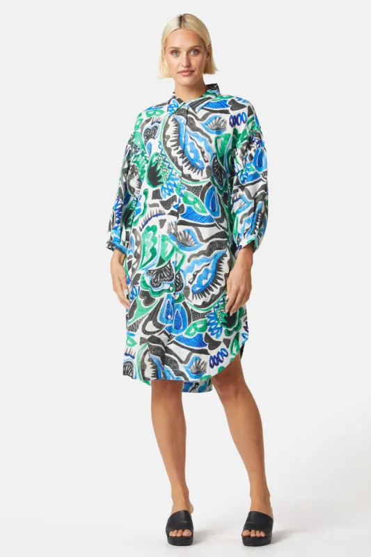 Blue Depths Shirt Dress sold by gorman