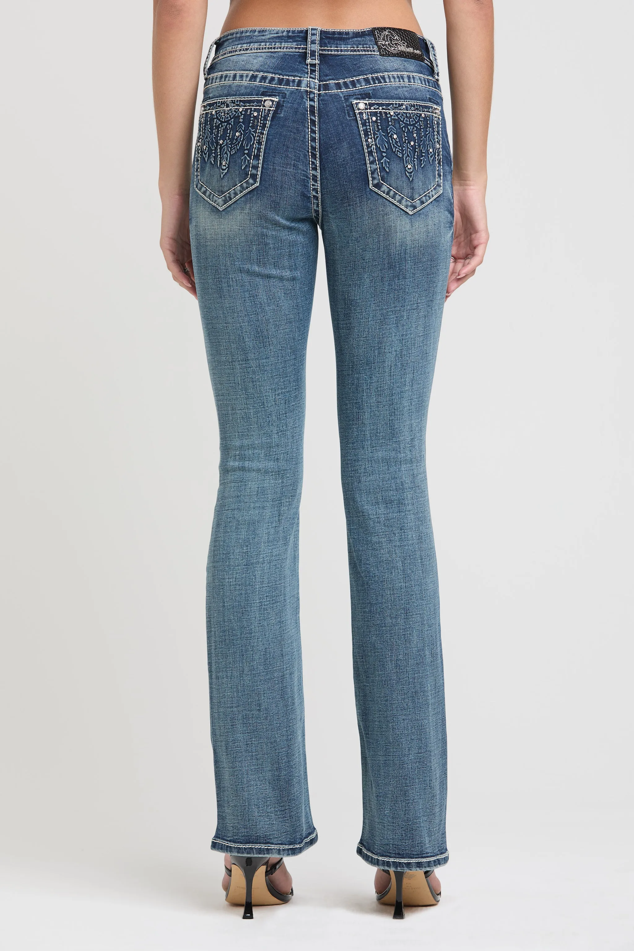 Dream Catcher Bootcut Jeans sold by Grace in LA product image thumbnail 5