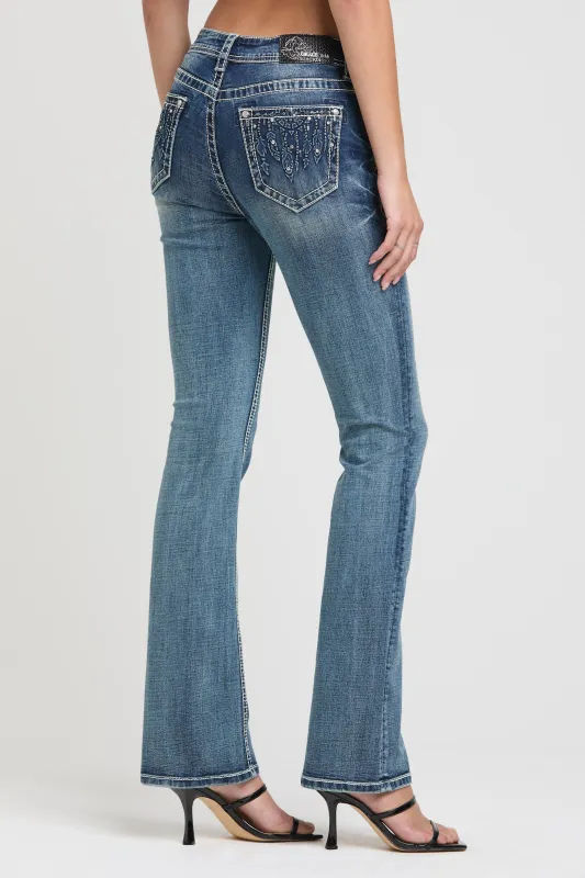 Dream Catcher Bootcut Jeans made by Grace in LA