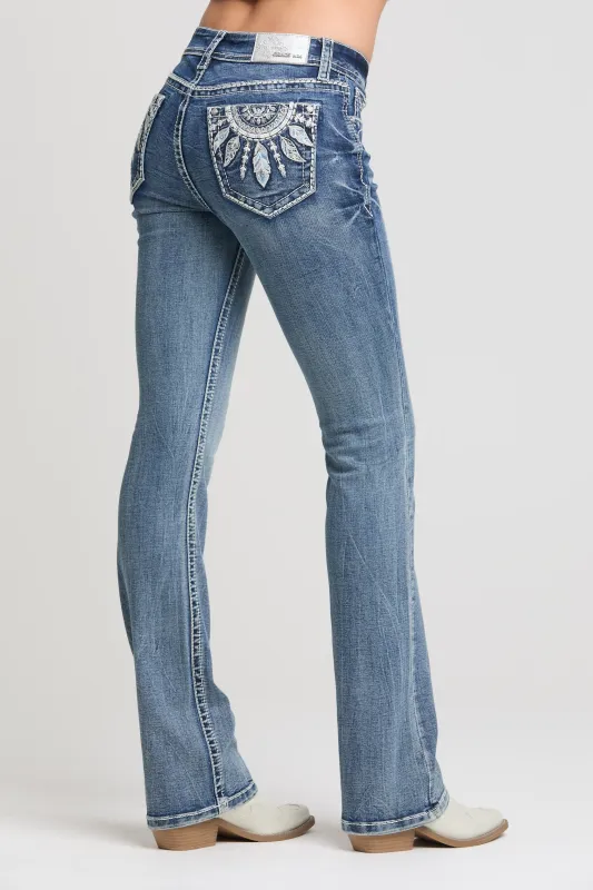 Dream Catcher Bootcut Jeans made by Grace in LA