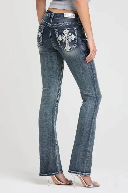 Cross Bootcut Jeans made by Grace in LA
