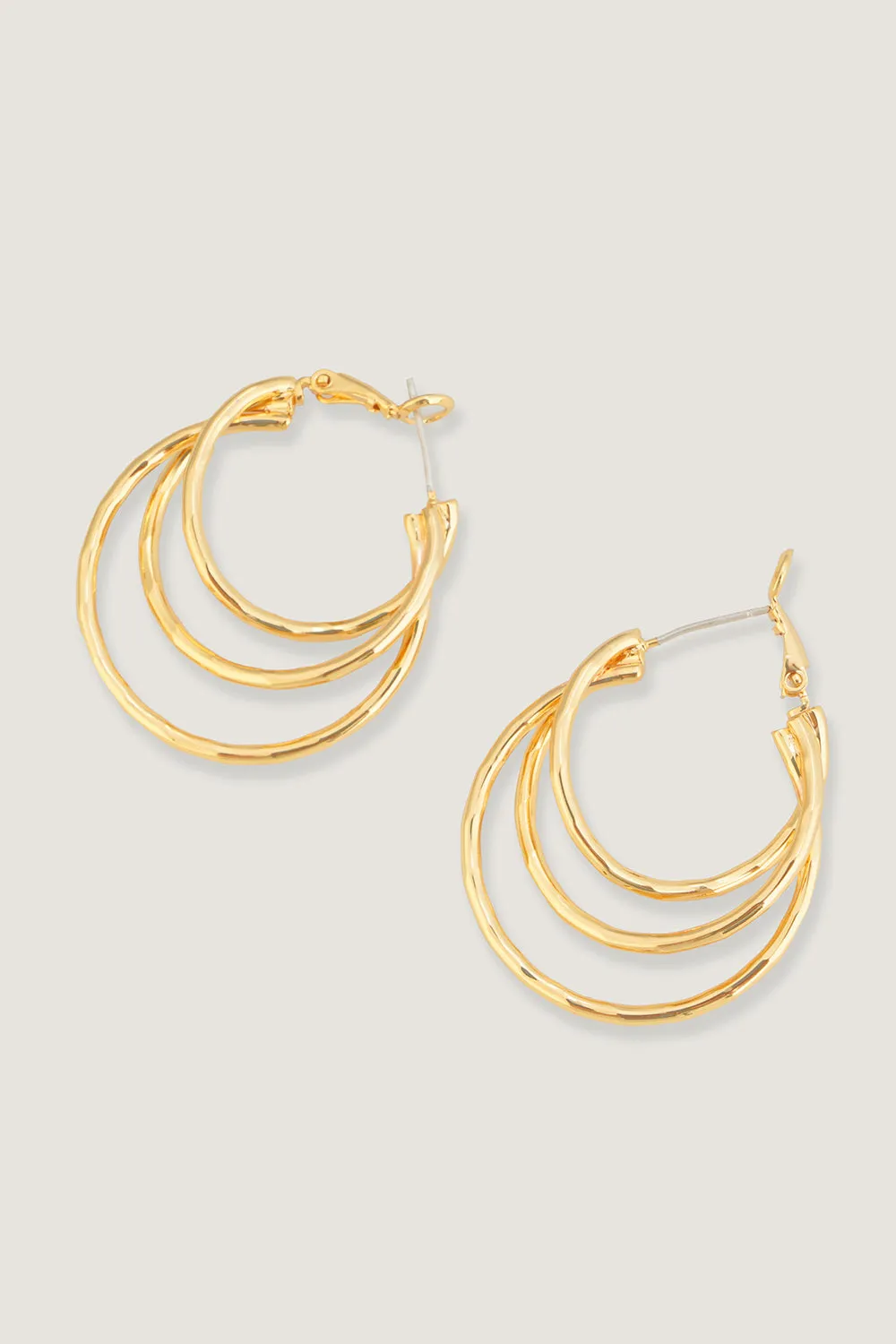 Circle Stacked Earrings sold by Grace Karin product image thumbnail 2
