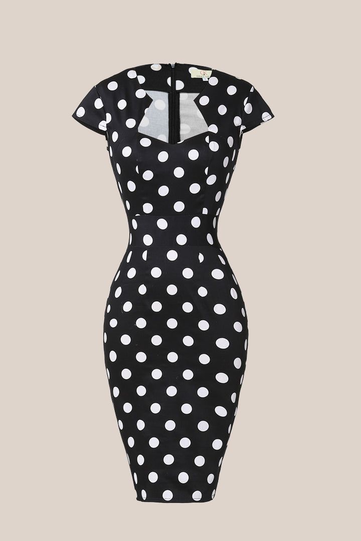 Vintage Cap Sleeve Pencil Dress - Blank sold by Grace Karin