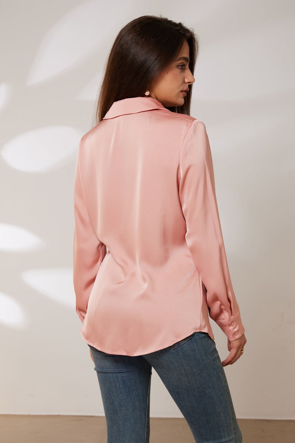GRACE KARIN Surplice V-Neck Blouse Lapel Collar Pullover Tops sold by Grace Karin product image thumbnail 8