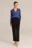 High Waist Solid Color Work Pants - Black sold by Grace Karin