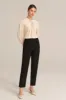High Waist Solid Color Work Pants - Black sold by Grace Karin
