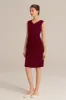 Ruched Bodycon Hips-Wrapped Dress - Red sold by Grace Karin