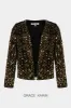 GRACE KARIN Sequined Party Shrug Little Girls Long Sleeve Open Front Bolero sold by Grace Karin