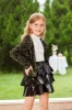 GRACE KARIN Sequined Party Shrug Little Girls Long Sleeve Open Front Bolero sold by Grace Karin