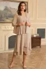 Sequin Chiffon Two Piece Midi Dresses sold by Grace Karin