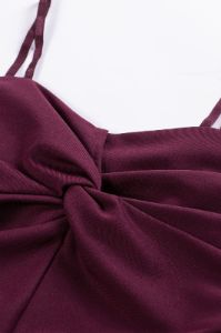 GK Women Tassel Hem Camisole Spaghetti Straps Knotted Bodice Cami-Tops sold by Grace Karin