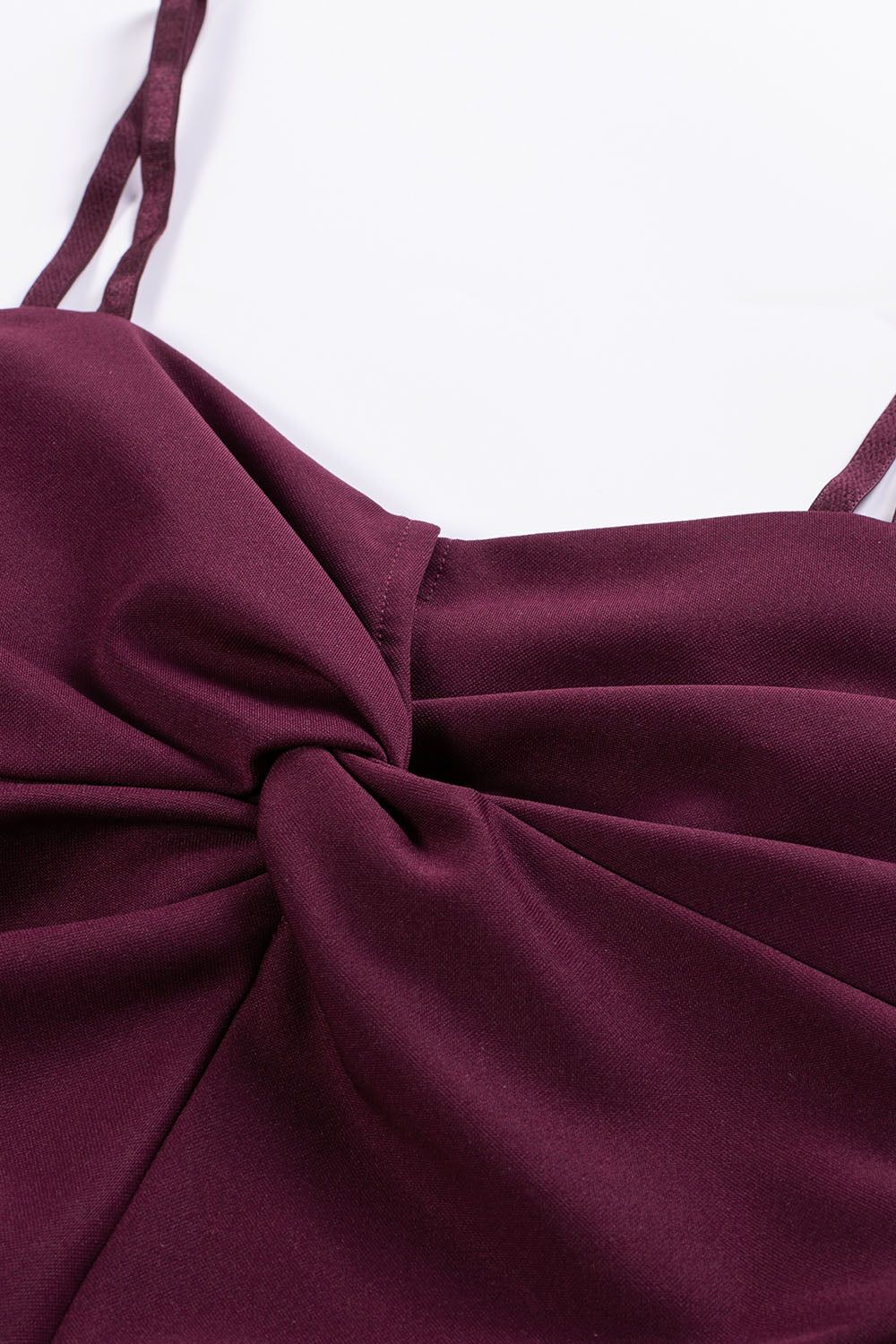 GK Women Tassel Hem Camisole Spaghetti Straps Knotted Bodice Cami-Tops sold by Grace Karin product image thumbnail 5