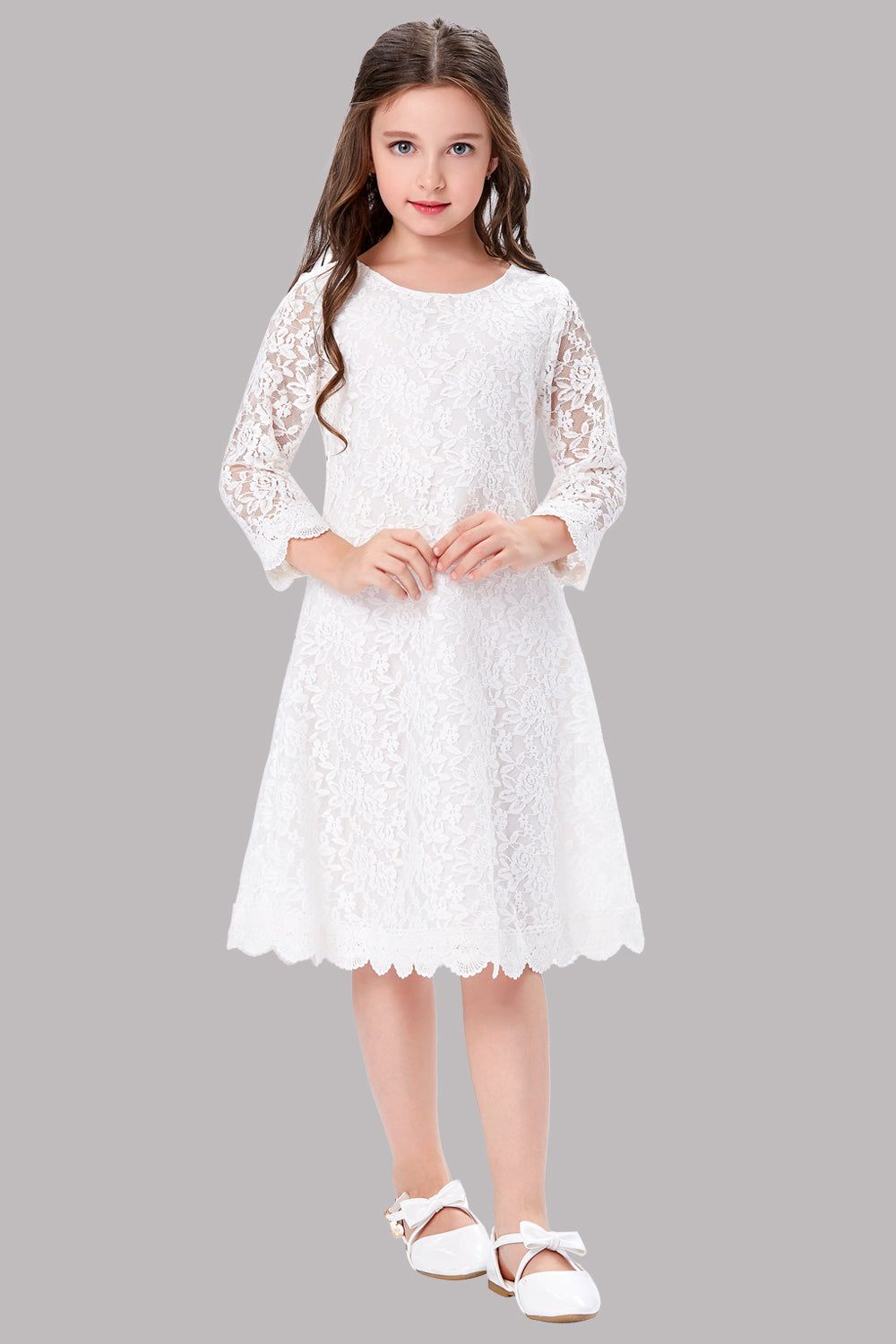 GRACE KARIN Lace Flower Girls Dress sold by Grace Karin product image thumbnail 4