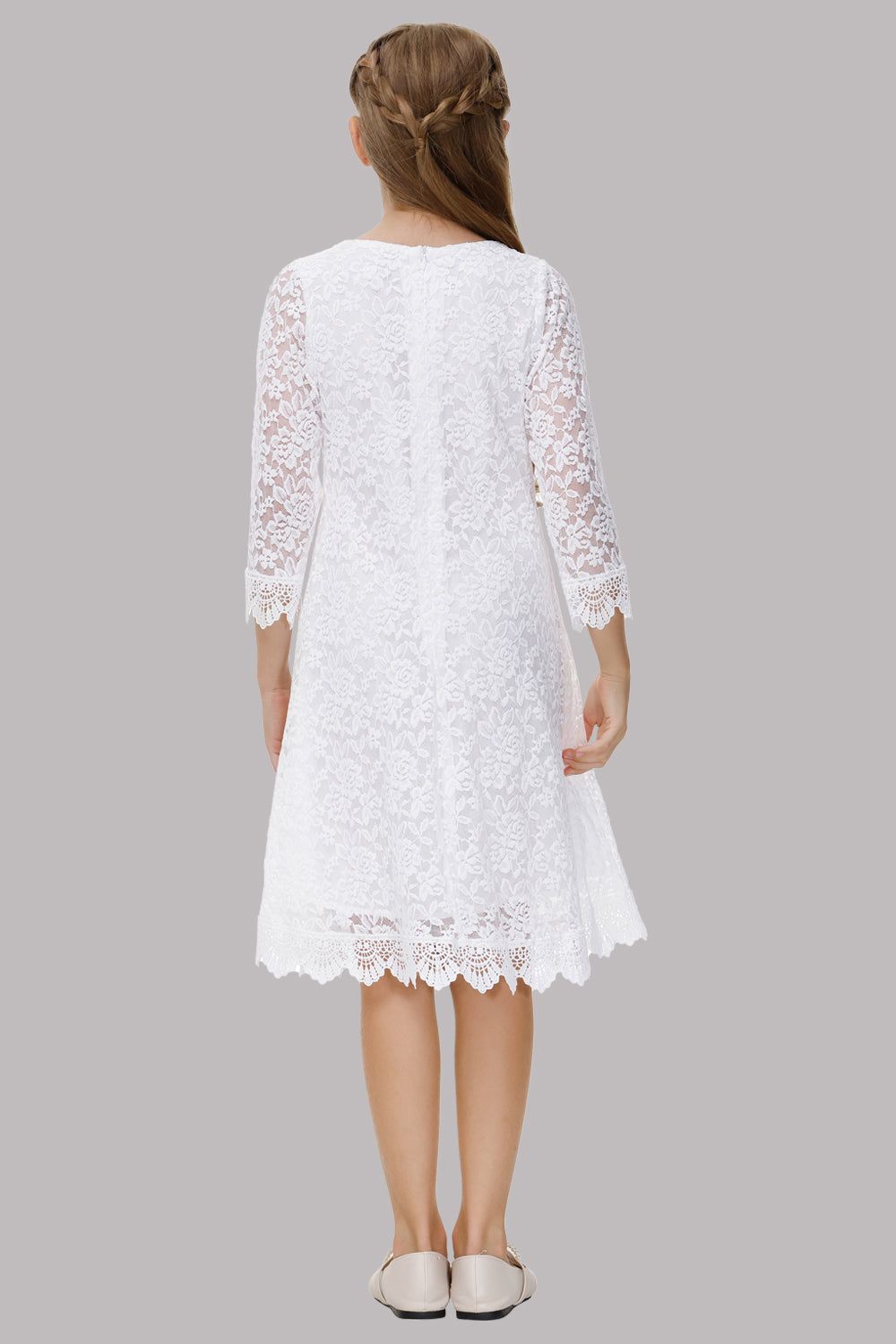 GRACE KARIN Lace Flower Girls Dress sold by Grace Karin product image thumbnail 5