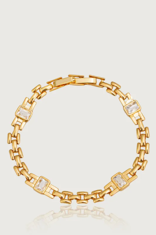 Diamond Strap Design Bracelet sold by Grace Karin