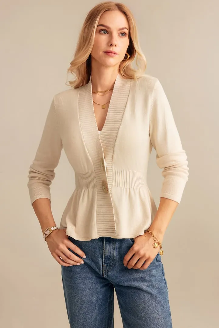 Casual Button Down Open Front Sweater Cardigan sold by Grace Karin product image thumbnail 4