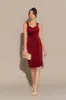 Sequin Lace Stitching Sweetheart Neck Dress - Red sold by Grace Karin