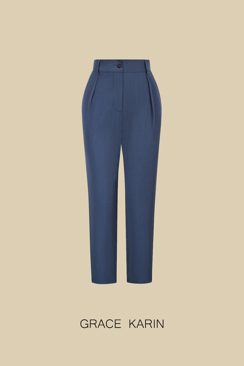 GK Women Elastic Waist Capris Casual High Waist Capri Pants Cropped Pants sold by Grace Karin product image thumbnail 6