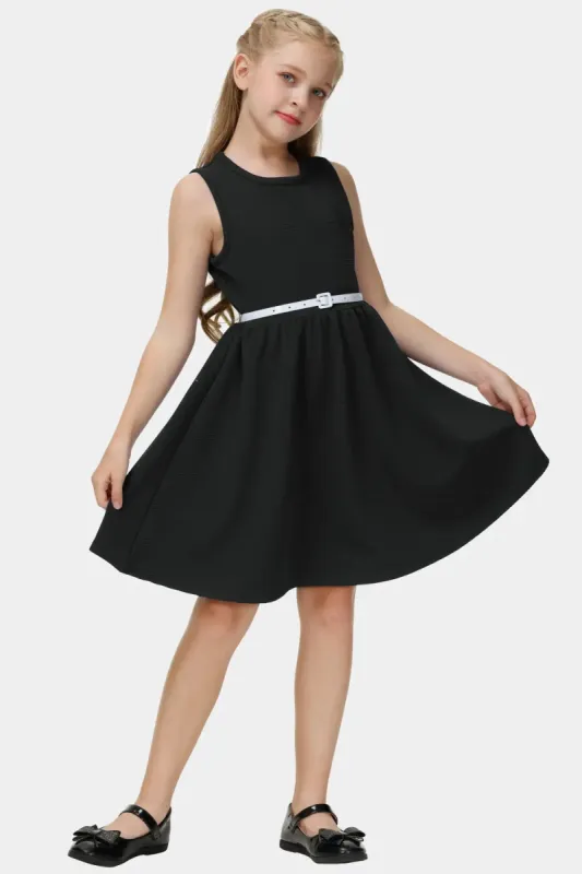 GRACE KARIN Skater Sleeveless Girls A-Line Dress sold by Grace Karin