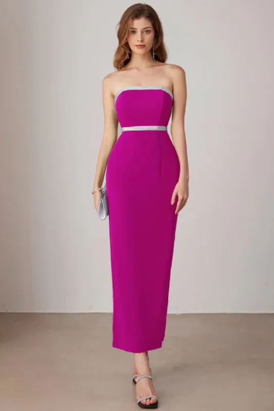 Strapless Tube Backless Cocktail Bodycon Party Maxi Dresses sold by Grace Karin