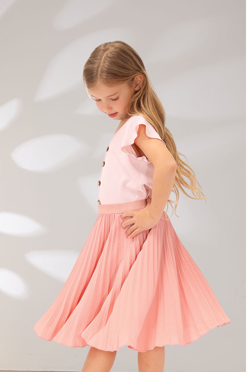 【$19.99 Flash Sale!】GRACE KARIN Girls Pleated Flared Skirt sold by Grace Karin product image thumbnail 4