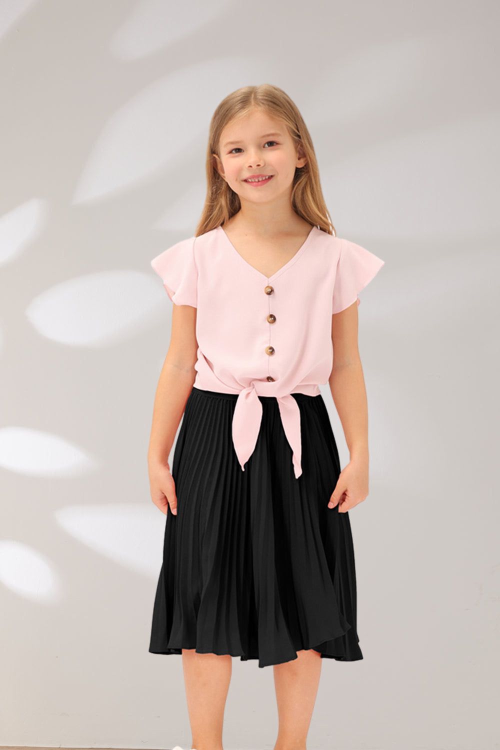 【$19.99 Flash Sale!】GRACE KARIN Girls Pleated Flared Skirt sold by Grace Karin product image thumbnail 2