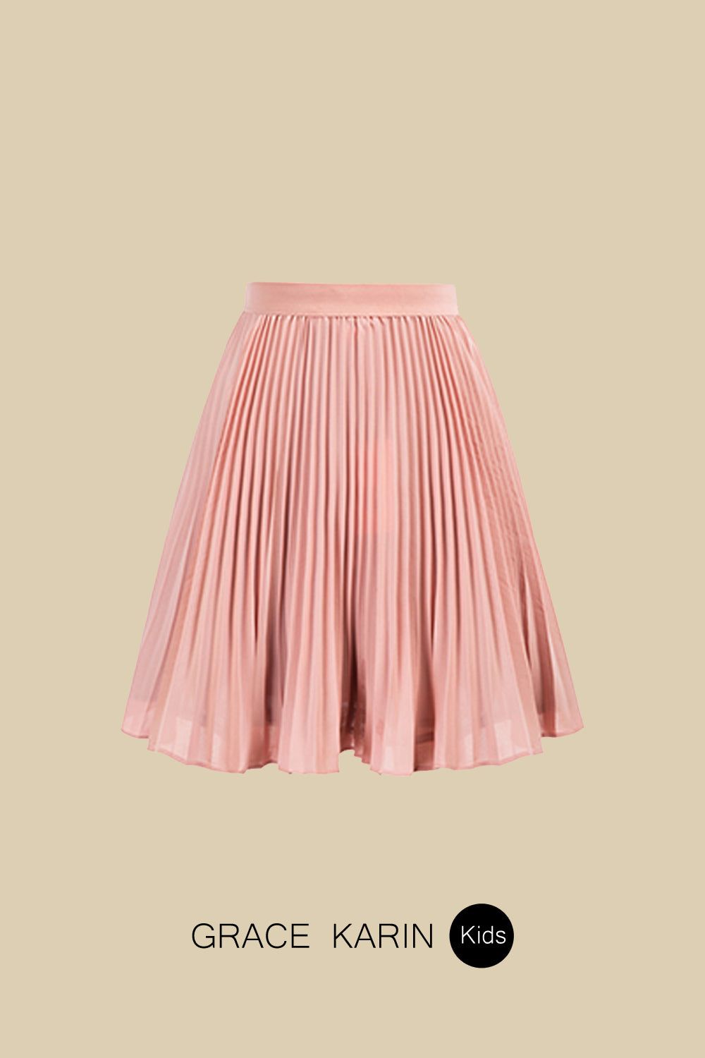 【$19.99 Flash Sale!】GRACE KARIN Girls Pleated Flared Skirt sold by Grace Karin product image thumbnail 6