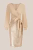 Sequin Long Sleeve Elegant Cocktail Party Dresses  - Pink sold by Grace Karin