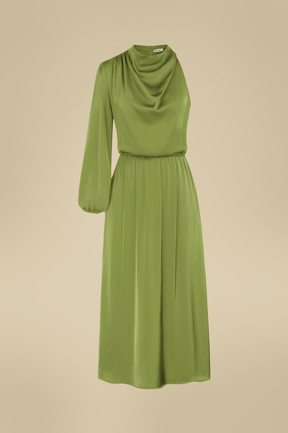 GK Women Single Sleeve Party Dress Long Sleeve Elastic Waist Straight Dress sold by Grace Karin product image thumbnail 5