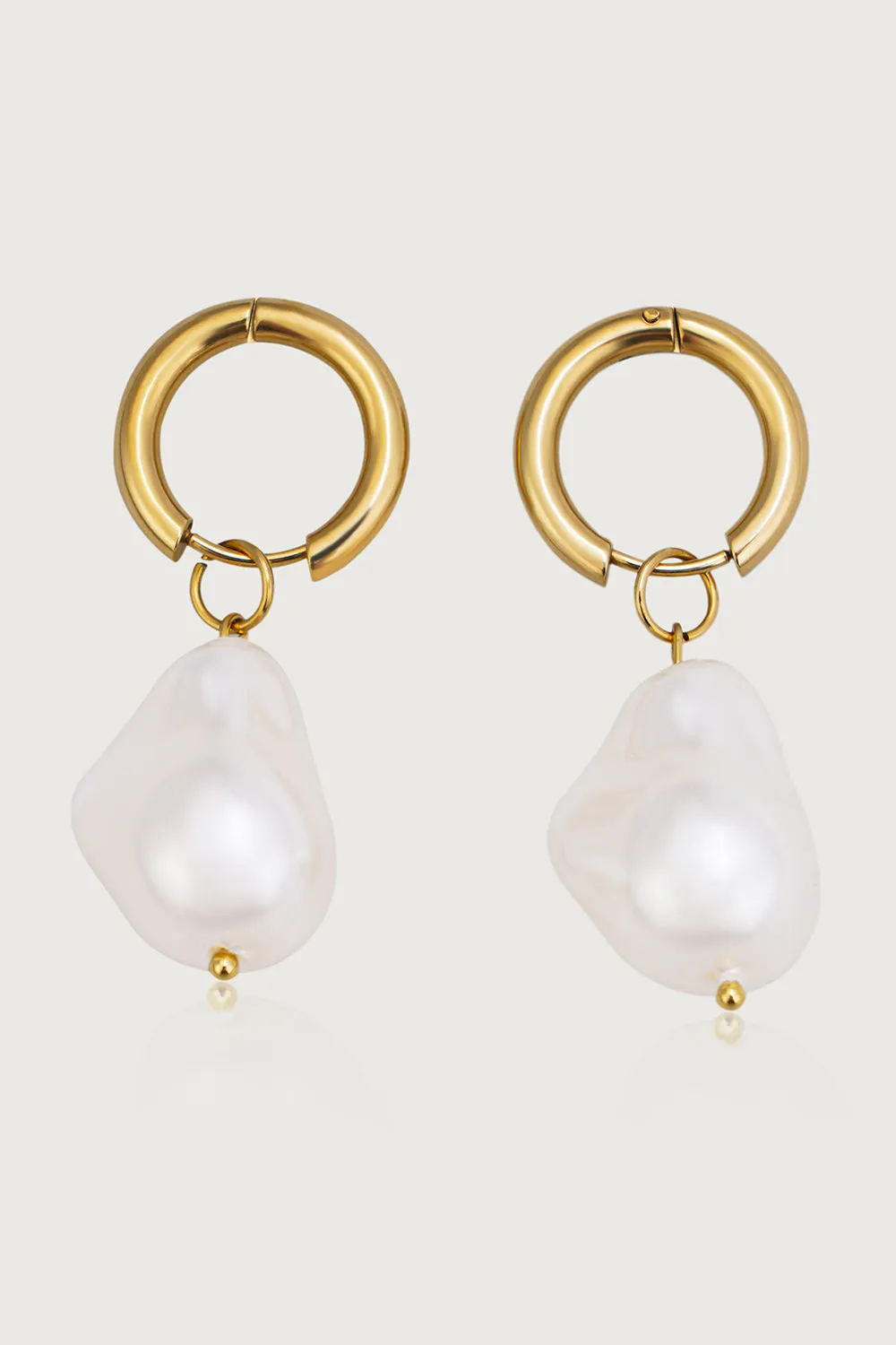 Baroque Pearl Earrings sold by Grace Karin