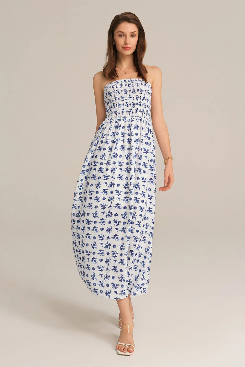 Strapless Midi A-Line Dress sold by Grace Karin product image thumbnail 3