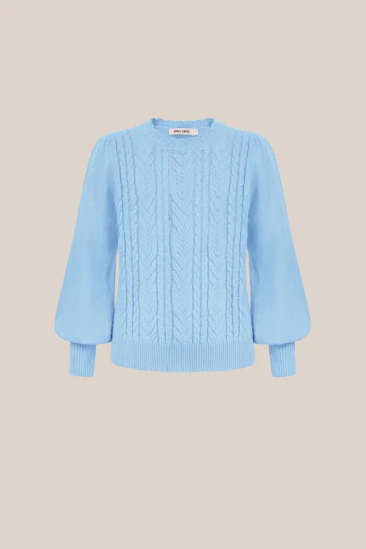 GRACE KARIN Kids Cable Knitted Sweater Little Girls Long Sleeve Knitwear sold by Grace Karin