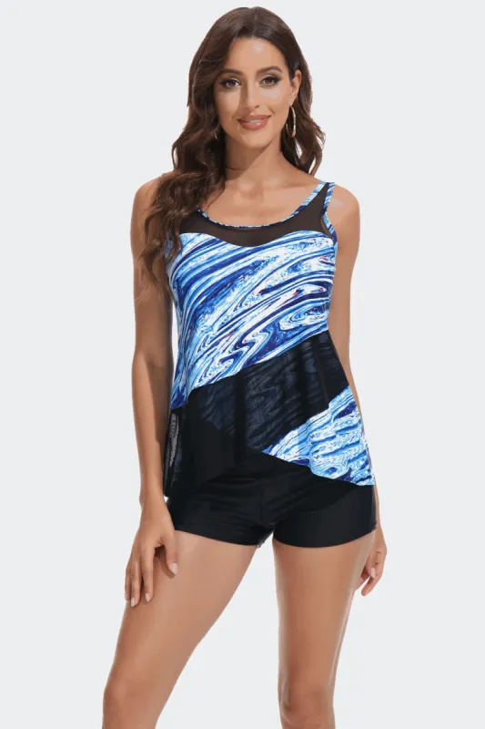 【$19.99 Flash Sale!】GRACE KARIN 2pcs Set Patchwork Swimsuit sold by Grace Karin